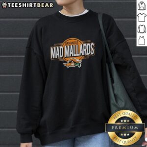 Good Arkansas Travelers sweatshirt featuring Arkansas Mad Mallards design, perfect for fans and outdoor enthusiasts.