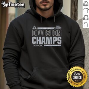 Good North Florida Ospreys NCAA 2026 ASUN Conference Baseball Champions hoodie in locker room setting.