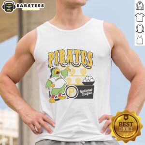 Awesome Mitchell & Ness cream Pittsburgh Pirates Step Back Up tank top featuring team logo and stylish design.