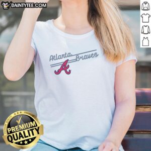 Good Atlanta Braves Soft As A Grape ladies tee in vibrant colors, perfect for fans showcasing team spirit and style.