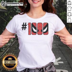 Alt Text: Top-The-Amazing-Spider-Man-1000-Eyes-Logo Ladies Tee featuring vibrant Spider-Man logo design on a stylish shirt.