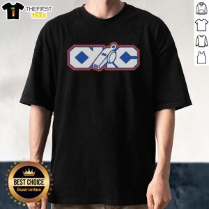 Alt Text: Top Oklahoma City Thunder NBA logo T-shirt featuring vibrant team colors and iconic design, perfect for fans.