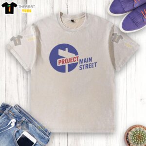 Original Project Main Street washed t-shirt in soft fabric, featuring a stylish design suitable for casual wear.