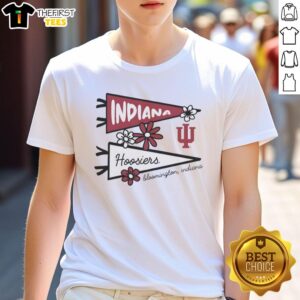 Awesome Indiana Hoosiers Flags T-Shirt featuring vibrant designs for fans in Bloomington, Indiana. Perfect for game day!