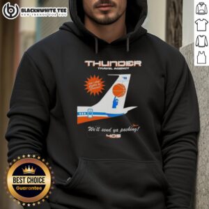 Awesome Oklahoma City Thunder NBA hoodie from 405 Travel Agency, perfect for fans ready to support their team.