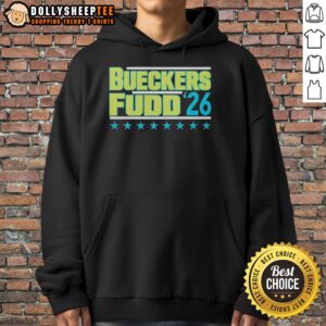 Nice Bueckers Fudd 2026 hoodie featuring a stylish design, perfect for fans and athletes alike.