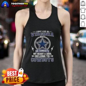 Good Dallas Cowboys NFL tank top, showcasing team pride for fans living in Virginia on game days.
