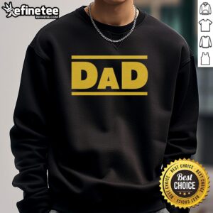 Awesome Dad Stacked Vintage T-Shirt - Image 4