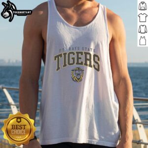 Awesome Fort Hays State Tigers Classic Logo Tank Top featuring bold colors and a vintage design for fans and athletes.