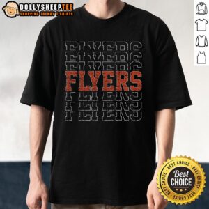 Nice Flyers Vintage T-Shirt featuring retro design and classic colors, perfect for Philadelphia Flyers fans and vintage style lovers.