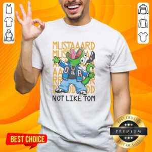 Alt Text: Funny Nice Tom Lizard parody T-shirt featuring a cartoon lizard inspired by Hoppers Movie.