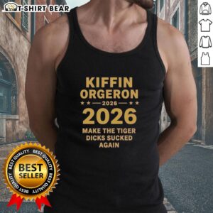 Good Kiffin Orgeron tank top featuring a humorous design about LSU Tigers, perfect for game day apparel.