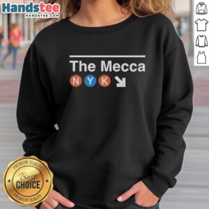 Stylish Top The Mecca New York Knicks NYK sweatshirt perfect for fans and casual wear.