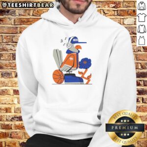 Good New York Knicks hoodie featuring 'Go New York Go' slogan, perfect for fans showing team spirit.