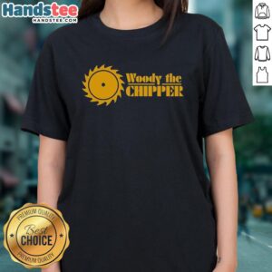 Original Woody The Chipper Ladies Tee in vibrant colors, featuring a stylish design perfect for casual wear.