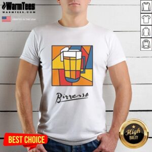 Official Birrasso T-Shirt featuring a stylish design and vibrant colors, perfect for casual wear and fans.