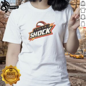 Stylish Nice Tulsa Shock 10 Ladies Tee in vibrant colors, perfect for fans of women's basketball and casual wear.