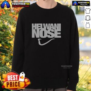 Nice Helwani Nose logo sweatshirt featuring a stylish design and comfortable fit for casual wear.