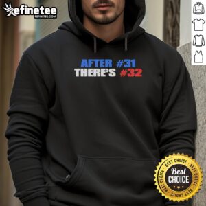 Premium After 31 There's 32 Montreal Canadiens NHL vintage hoodie in red, featuring classic logo and stylish design.