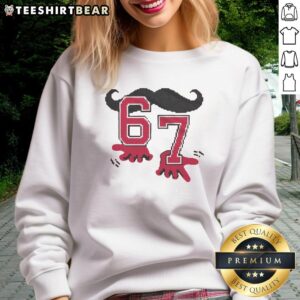 Cozy Top 6-7-8 Bit Baseball Celebration Sweatshirt featuring vibrant graphics for fans celebrating the game.
