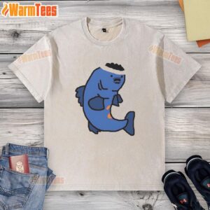 Alt Text: Premium Shai Gill Geous Alexander NBA paint-washed t-shirt featuring vibrant colors and a stylish design for fans.