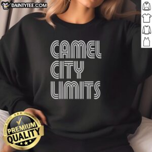 Top Tressie McMillan Cottom Camel City Limits Sweatshirt in stylish design, perfect for casual wear and literary fans.