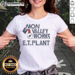Good Mon Valley Works Edgar Thomson Plant Ladies Tee featuring vintage design and steel industry heritage.