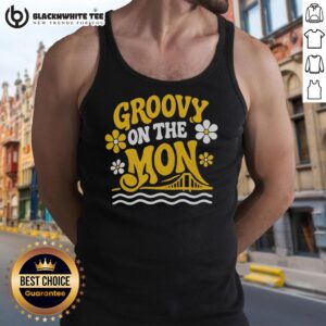 Stylish Groovy On The Mon tank top featuring Nice Pittsburgh Riverhounds SC design, perfect for game day wear.