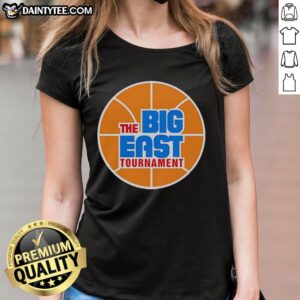 Vintage ladies tee featuring The Big East Tournament and NCAA Final Four champions design for sports enthusiasts.