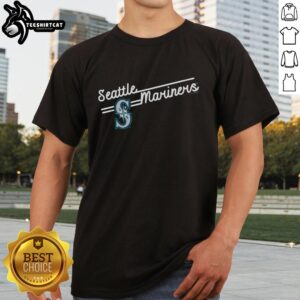 Pretty Seattle Mariners Soft As A Grape T-Shirt featuring vibrant team colors and comfortable fabric for fans.