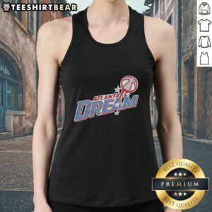 Stylish Awesome Atlanta Dream 08 tank top showcasing team colors and logo, perfect for fans and casual wear.