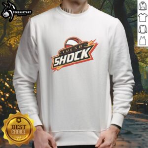 Nice Tulsa Shock 10 Sweatshirt featuring vibrant colors and team logo, perfect for fans and casual wear.