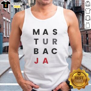 Awesome Mas Tur Bac Ja logo tank top featuring a vibrant design, perfect for summer fashion and casual wear.