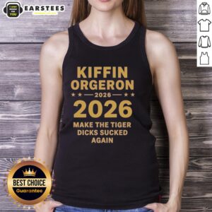 Hot Kiffin Orgeron tank top featuring a bold design, perfect for fans celebrating the Tigers' triumphant season.