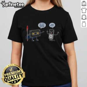 Premium 'I'm Your Original Version' Ladies Tee featuring stylish design and comfortable fit, perfect for casual wear.