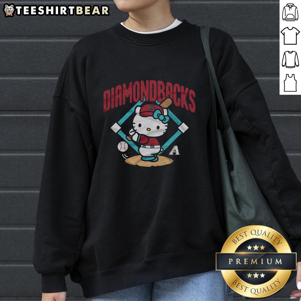 Cute Arizona Diamondbacks Hello Kitty Sweatshirt