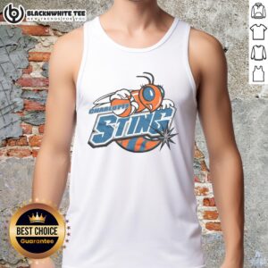 Stylish Top Charlotte Sting 04 Tank Top featuring vibrant team colors and logo, perfect for fans and casual wear.