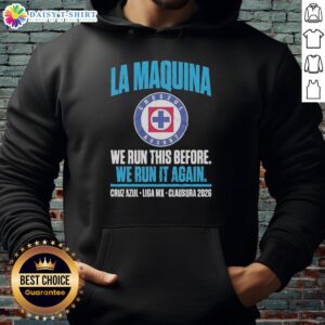 Premium Cruz Azul La Maquina Semifinals Liga MX Clausura 2026 hoodie, showcasing team colors and logo in stylish design.