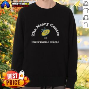 Good The Neary Center for Exceptional People sweatshirt featuring a vibrant design, perfect for supporting a great cause.