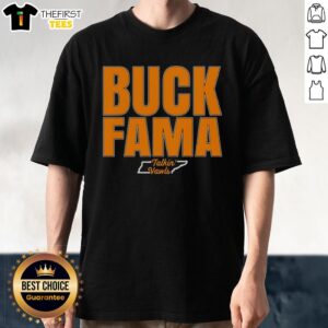 Alt Text: Good Buck Fama Tennessee Vols rivalry funny T-shirt featuring humorous graphic for fans of college football.