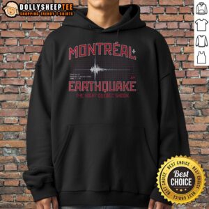 Hot Montreal Earthquake Newhooks Series Ender Hoodie in stylish design, perfect for casual wear and earthquake enthusiasts.
