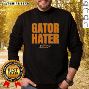 Original Gator Hater Tennessee Football Rivalry Fan Sweatshirt in vibrant colors, perfect for game day enthusiasm.