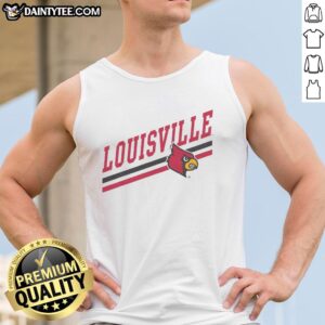Awesome Louisville Sideline Ash Tank Top featuring a stylish design, perfect for game day and casual wear.