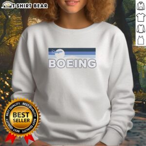 Official Boeing 2026 Wanderer vintage sweatshirt featuring classic design and comfortable fit for aviation enthusiasts.