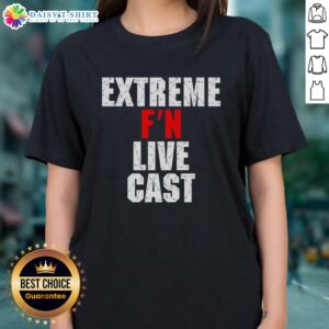 Nice Extreme FN Live Cast Ladies Tee featuring stylish design and vibrant colors for trendy women's apparel.