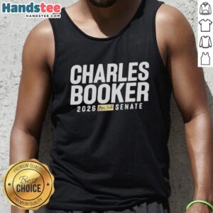 Premium Charles Booker for U.S. Senate 2026 tank top featuring bold graphics and a stylish design for supporters.