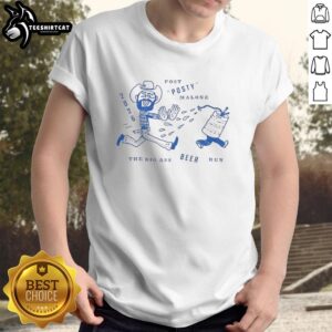 Official Post Malone Beer Run The Bag Ass 2026 T-Shirt featuring bold graphics and a trendy design for fans.