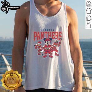 Nice Florida Panthers Disney team ice hockey tank top featuring vibrant graphics and a stylish design for fans.