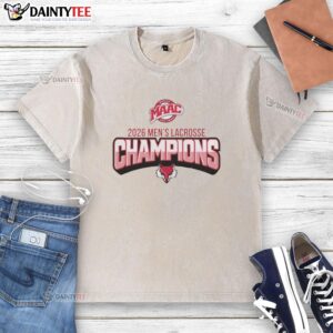 Awesome Marist Lacrosse 2026 Men's Lacrosse Champions washed t-shirt in vibrant colors, perfect for fans and players.