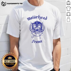 Alt Text: Stylish Pretty Motorhead World Cup France National Team 2026 T-Shirt featuring vibrant team colors and logo design.